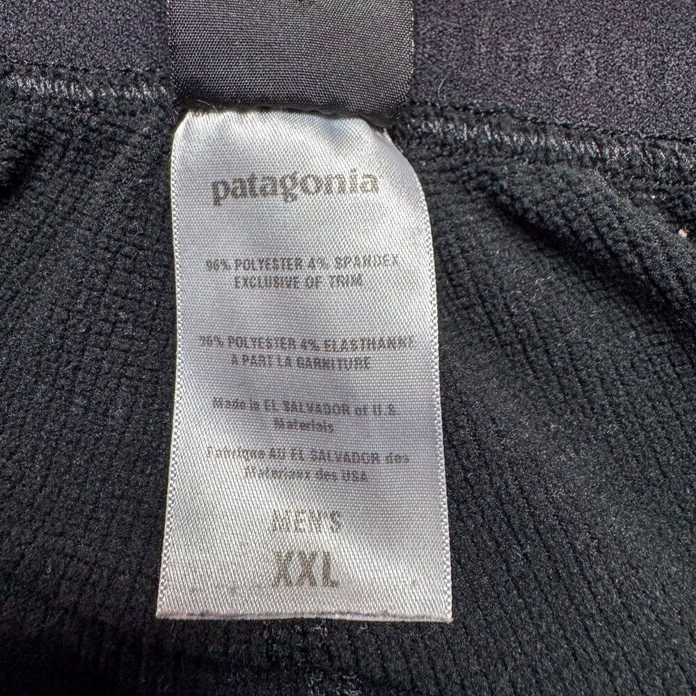 Patagonia Capilene Base Layer Pants Mens 2XL Black Long Johns Ski Snowboard Run - Picture 8 of 13